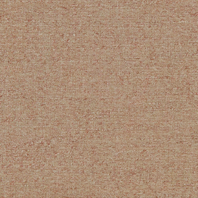 Close-up of a warm rosewood-tan plain weave with subtle blush and sandy threads