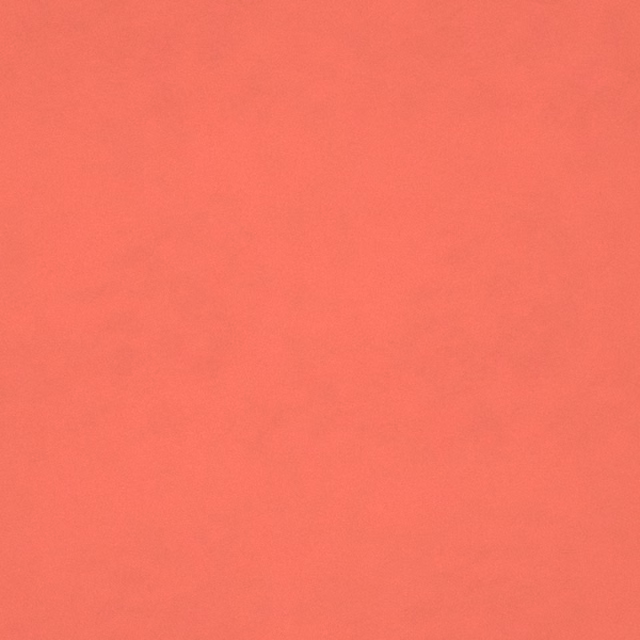 Warm coral-pink velvet swatch with a softly shifting, even plain pile