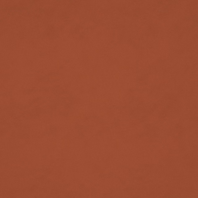 Warm rosewood terracotta velvet with a softly shaded, plain surface
