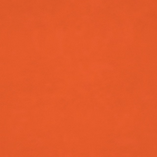 Saturated tangerine orange plain velvet with a soft, subtly shaded pile