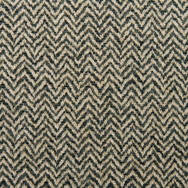Granite grey and ivory herringbone weave with softly flecked textured chevrons