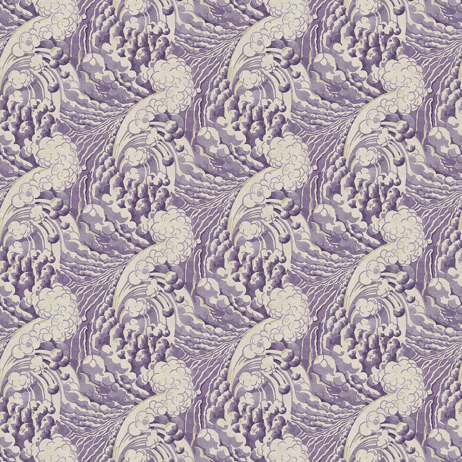 The Wave Mauve fabric