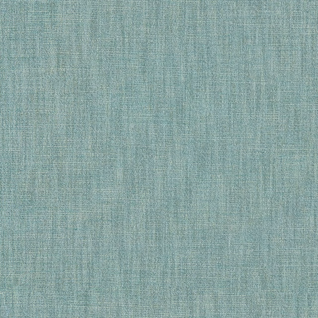 Cool aquamarine blue woven textile with a softly crosshatched surface