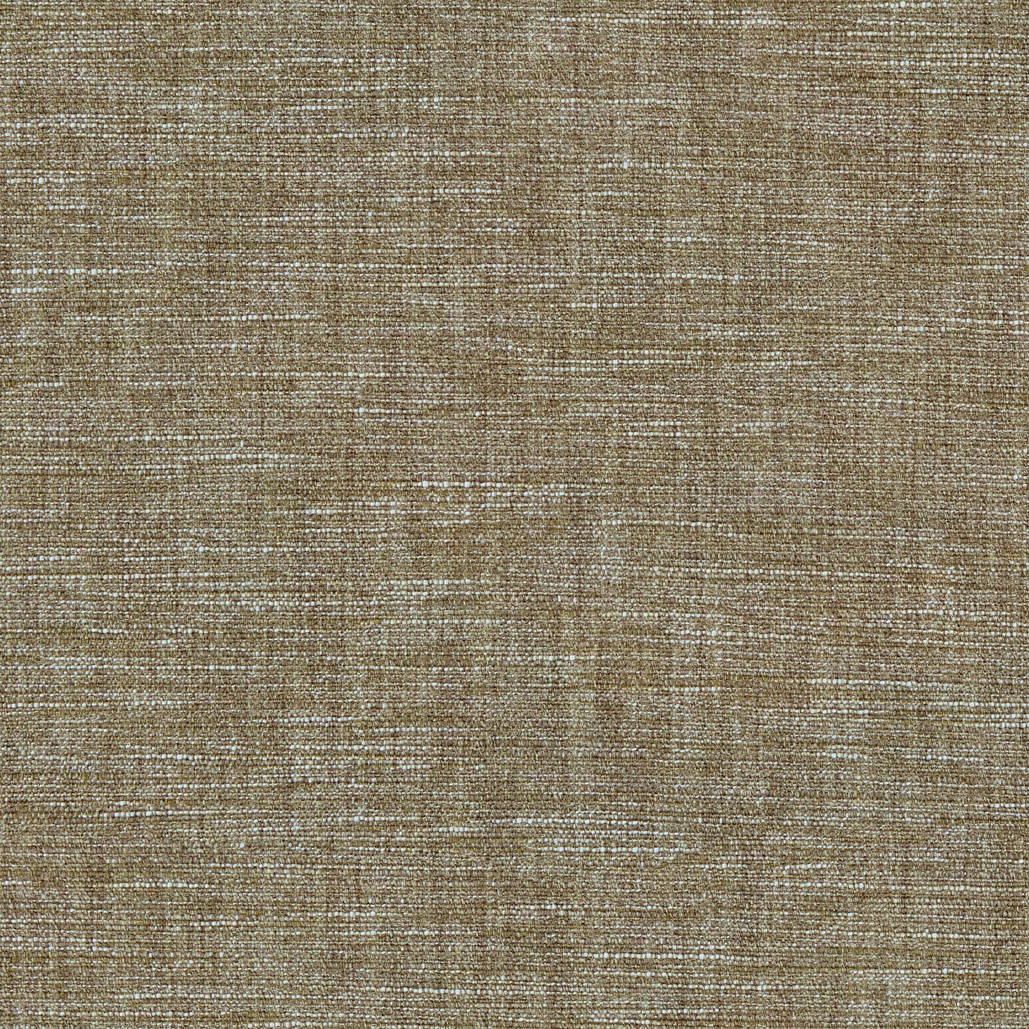 Close-up of warm mushroom taupe plain weave with fine horizontal texture and pale flecks