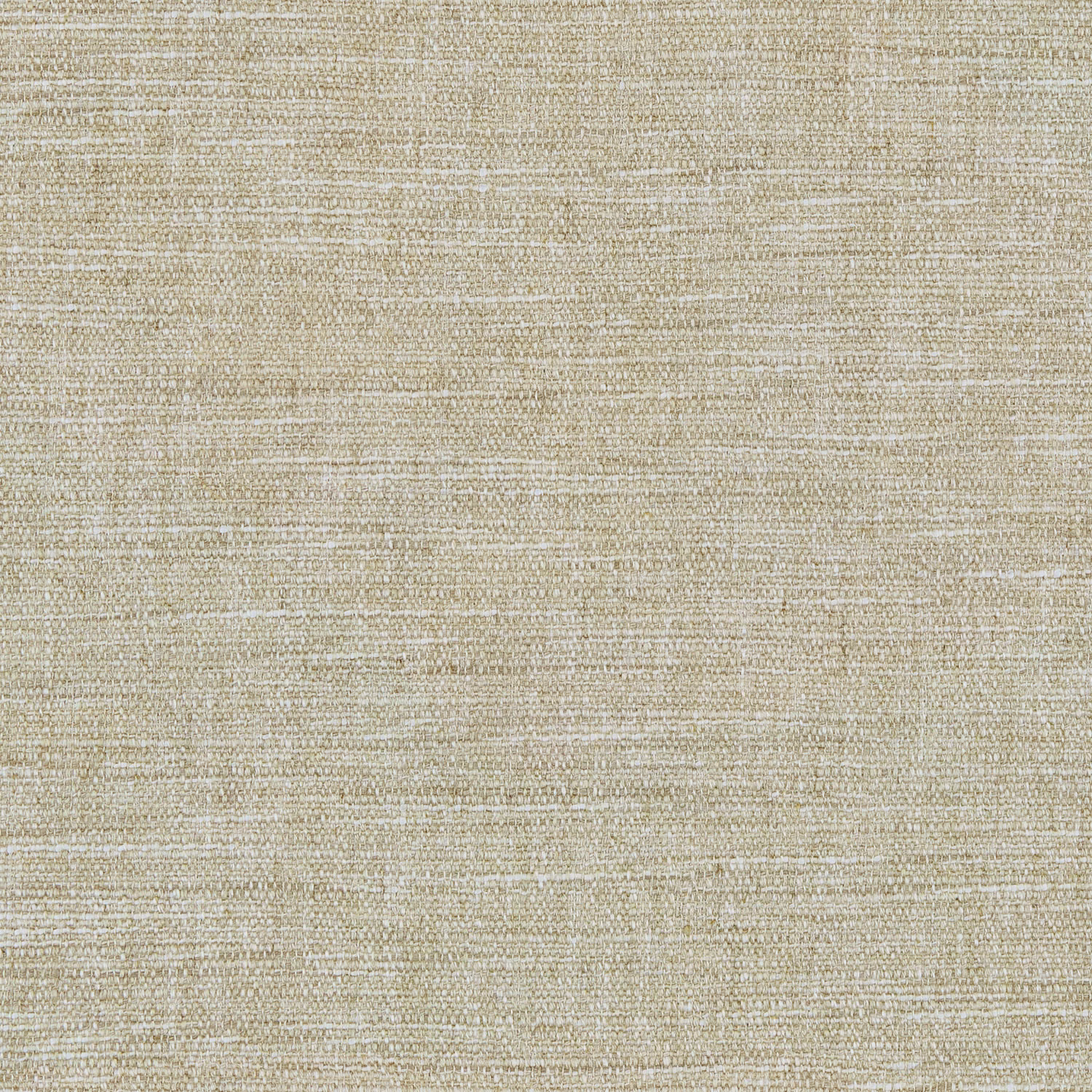Warm oatmeal plain weave with fine horizontal slubs and softly mottled texture