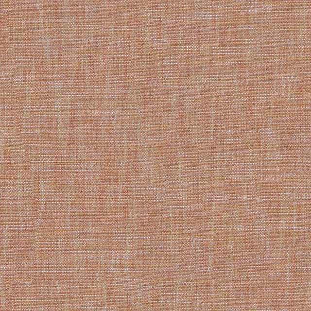 Muted rose pink plain woven fabric with fine cream and taupe cross-thread texture
