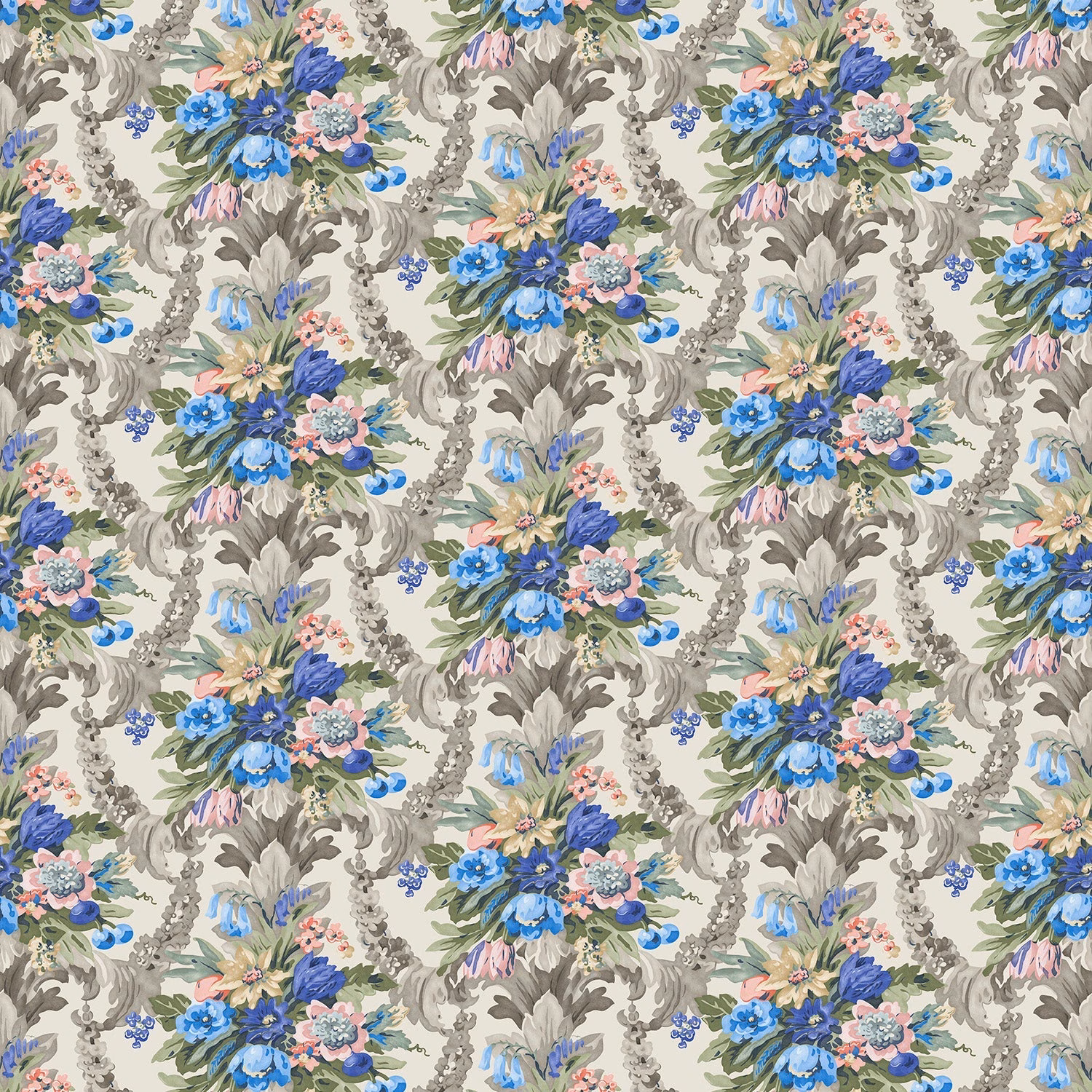 Wakehurst Velvet Pastel fabric
