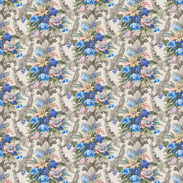 Wakehurst Velvet Pastel fabric