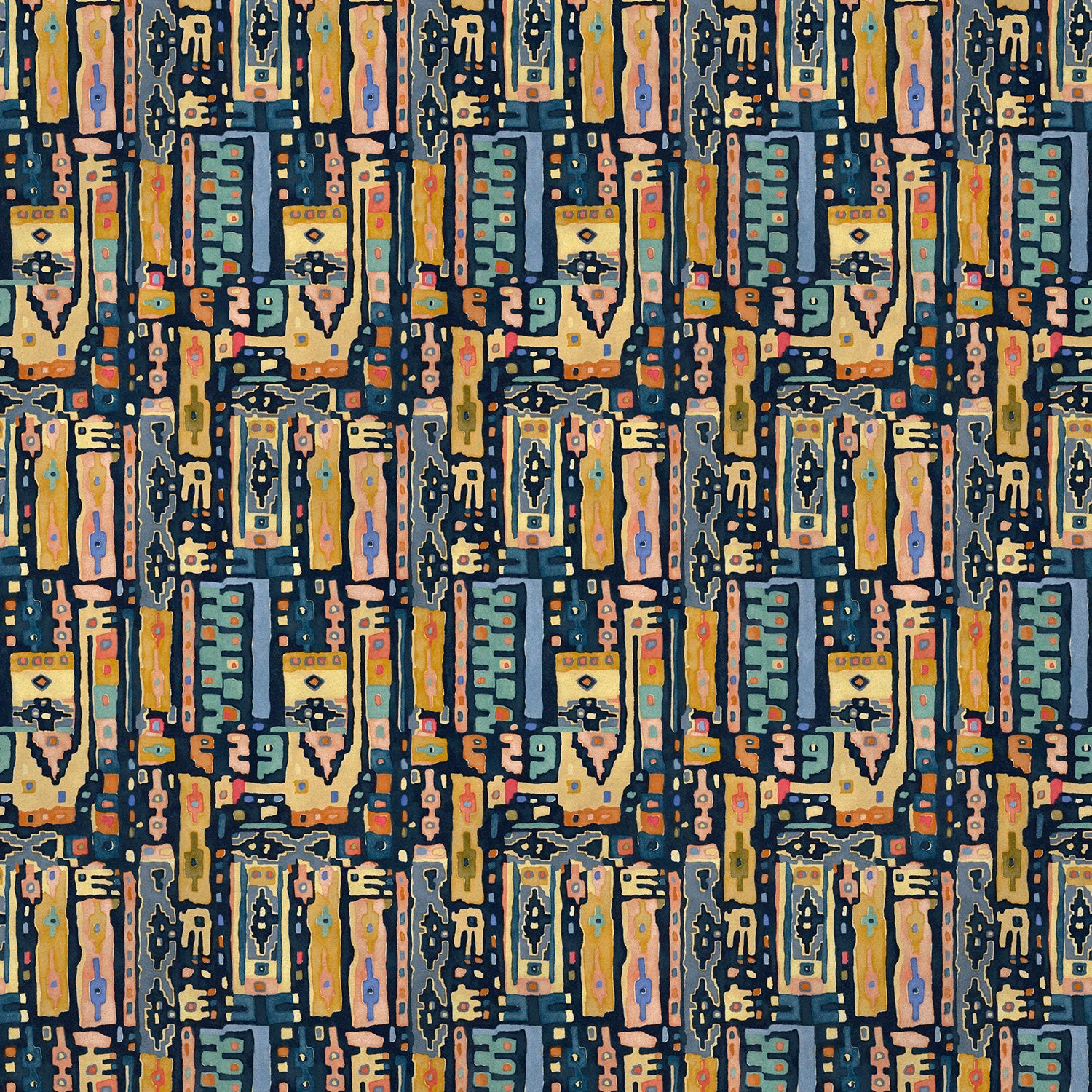 We Built This City Cool Down fabric