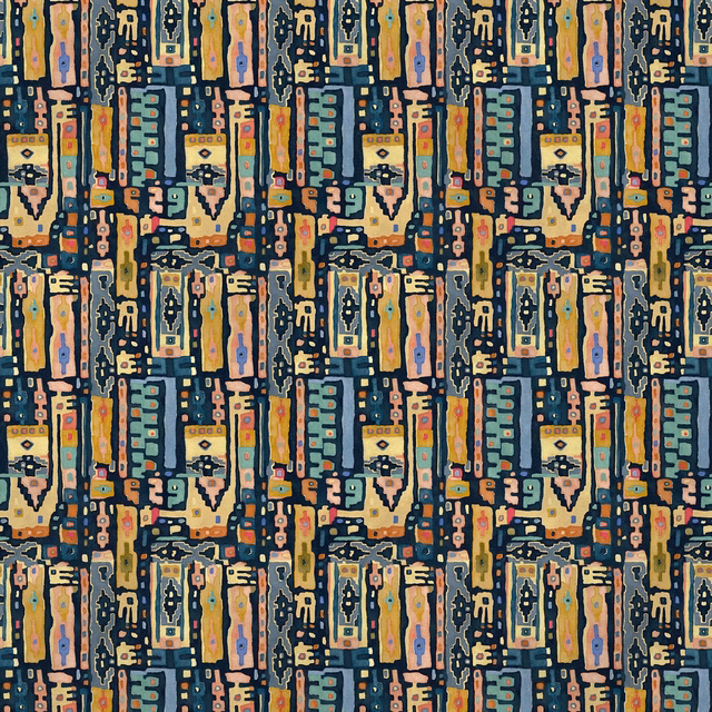 We Built This City Cool Down fabric