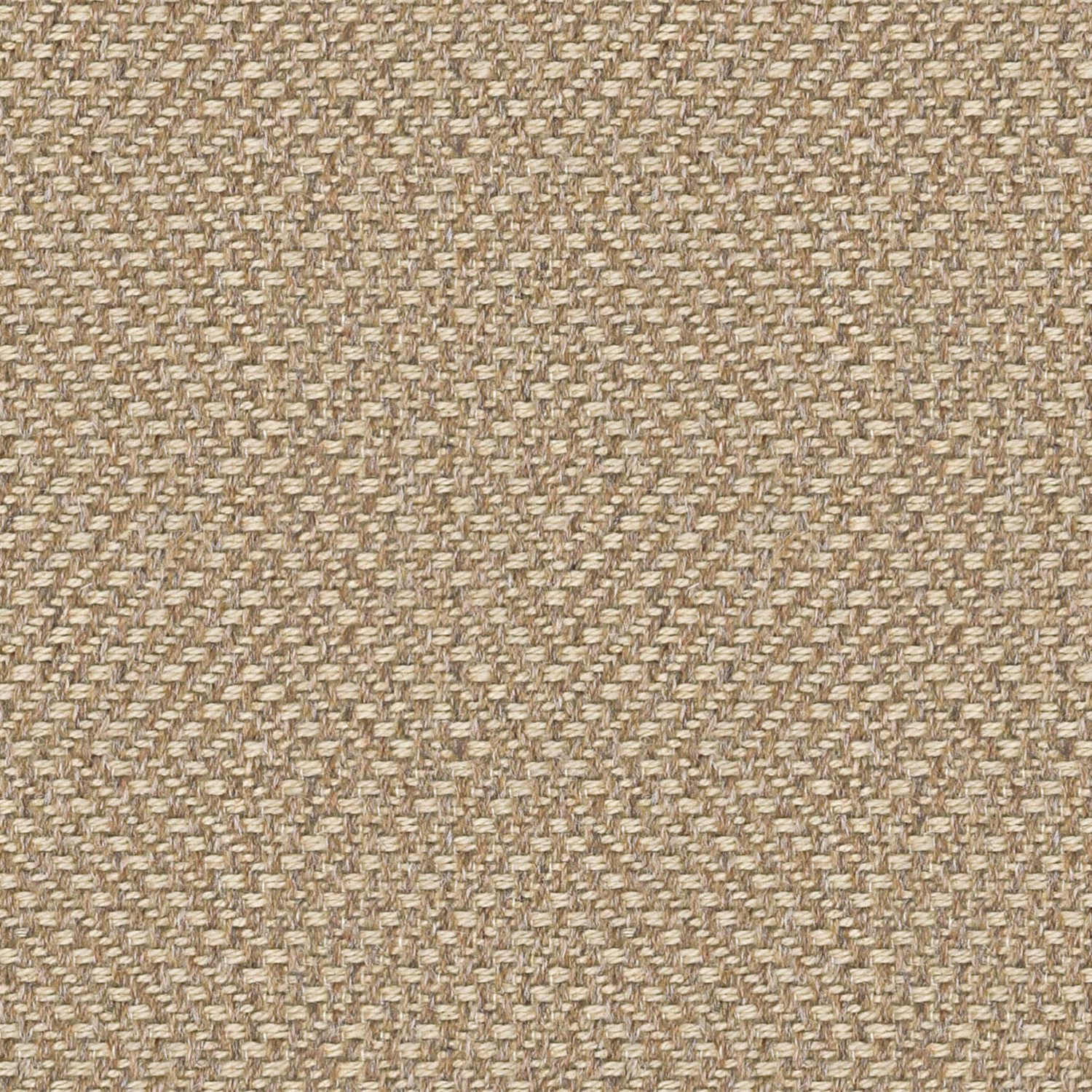 Warm biscuit beige woven fabric with flecked threads and subtle broken diagonal motif