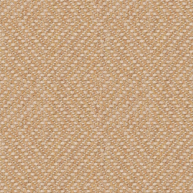 Warm camel and ivory woven fabric with a small broken diagonal texture