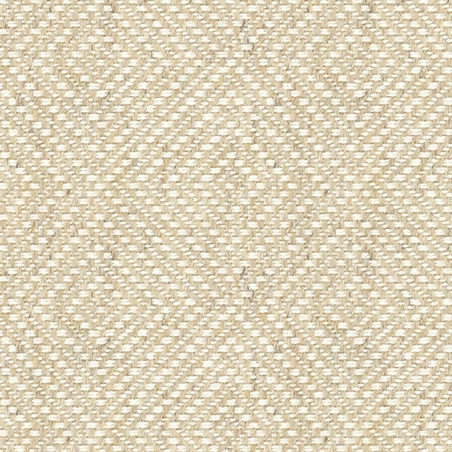Pale eggshell upholstery weave with ivory and taupe broken diagonal texture