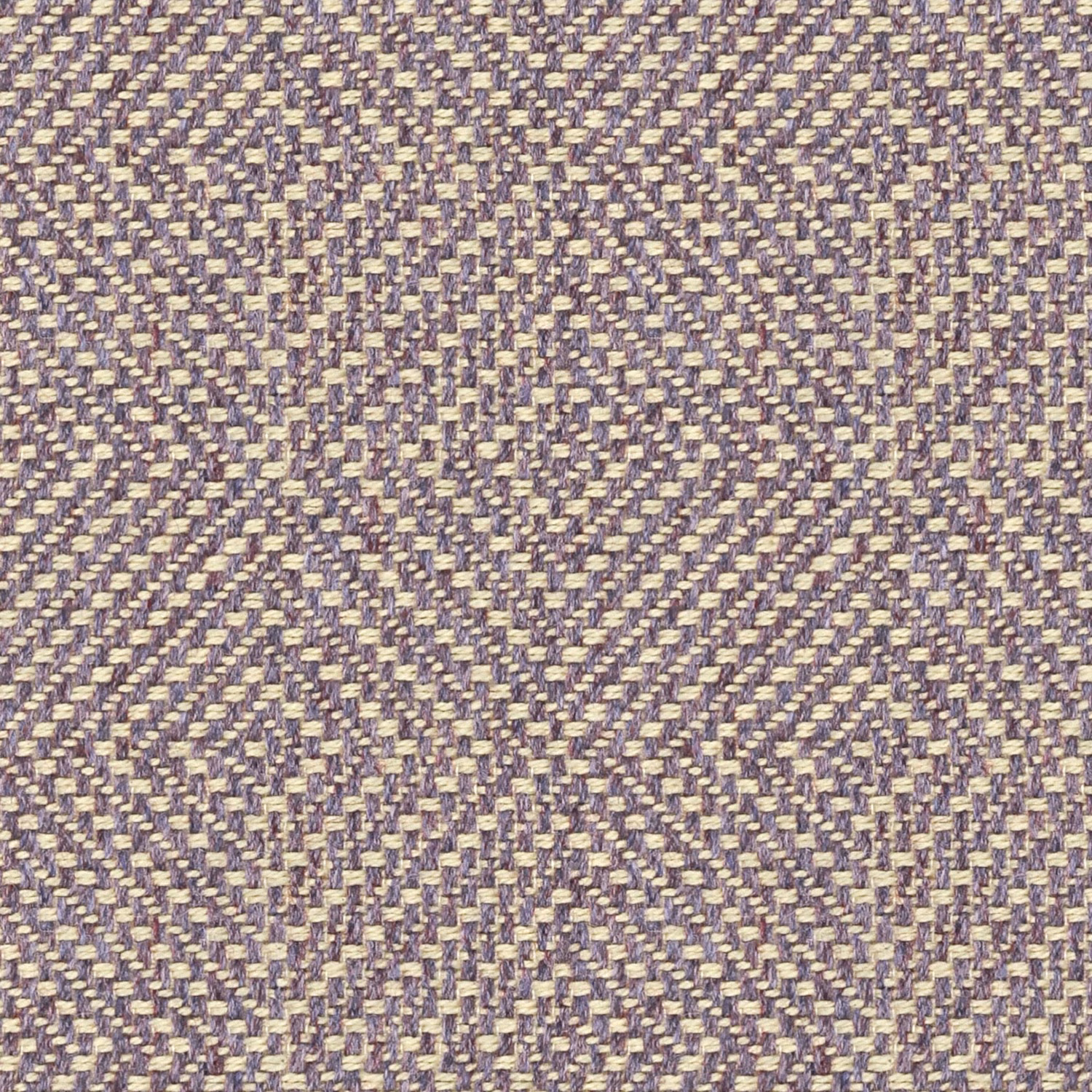 Lavender and cream woven zigzags with a softly nubby textured surface