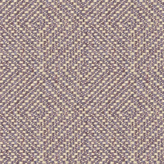 Lavender and cream woven zigzags with a softly nubby textured surface