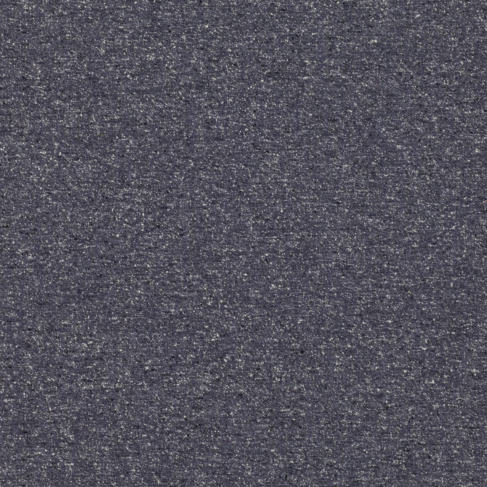 Charcoal blue-grey fabric with fine mottled fibres and a softly textured surface