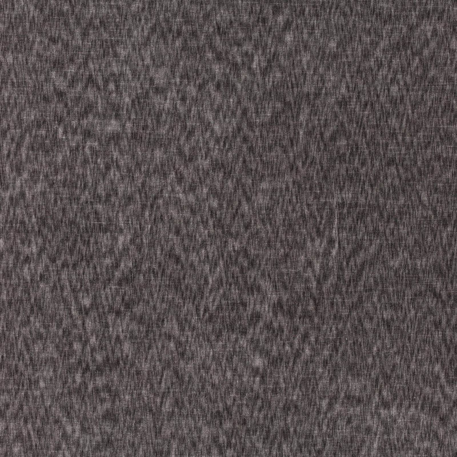 Close-up of dark anthracite grey fabric with a dense, irregular woven texture