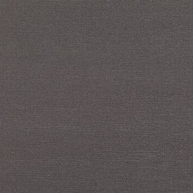 Warm charcoal-grey fabric swatch with a fine, tightly woven textured surface