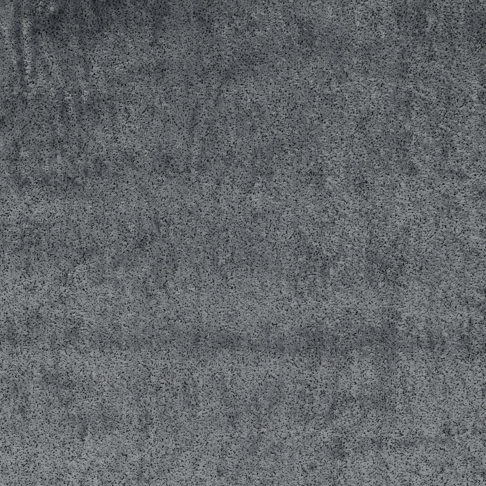 Charcoal-grey fabric with fine peppered mottling and a dense tactile weave