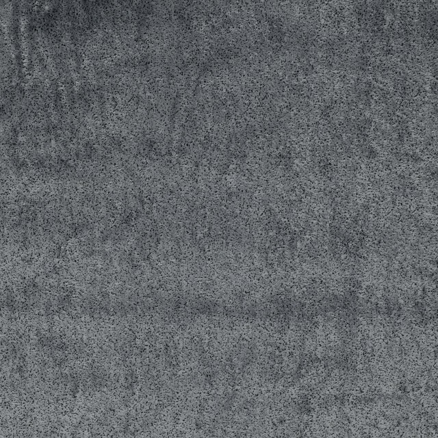 Charcoal-grey fabric with fine peppered mottling and a dense tactile weave