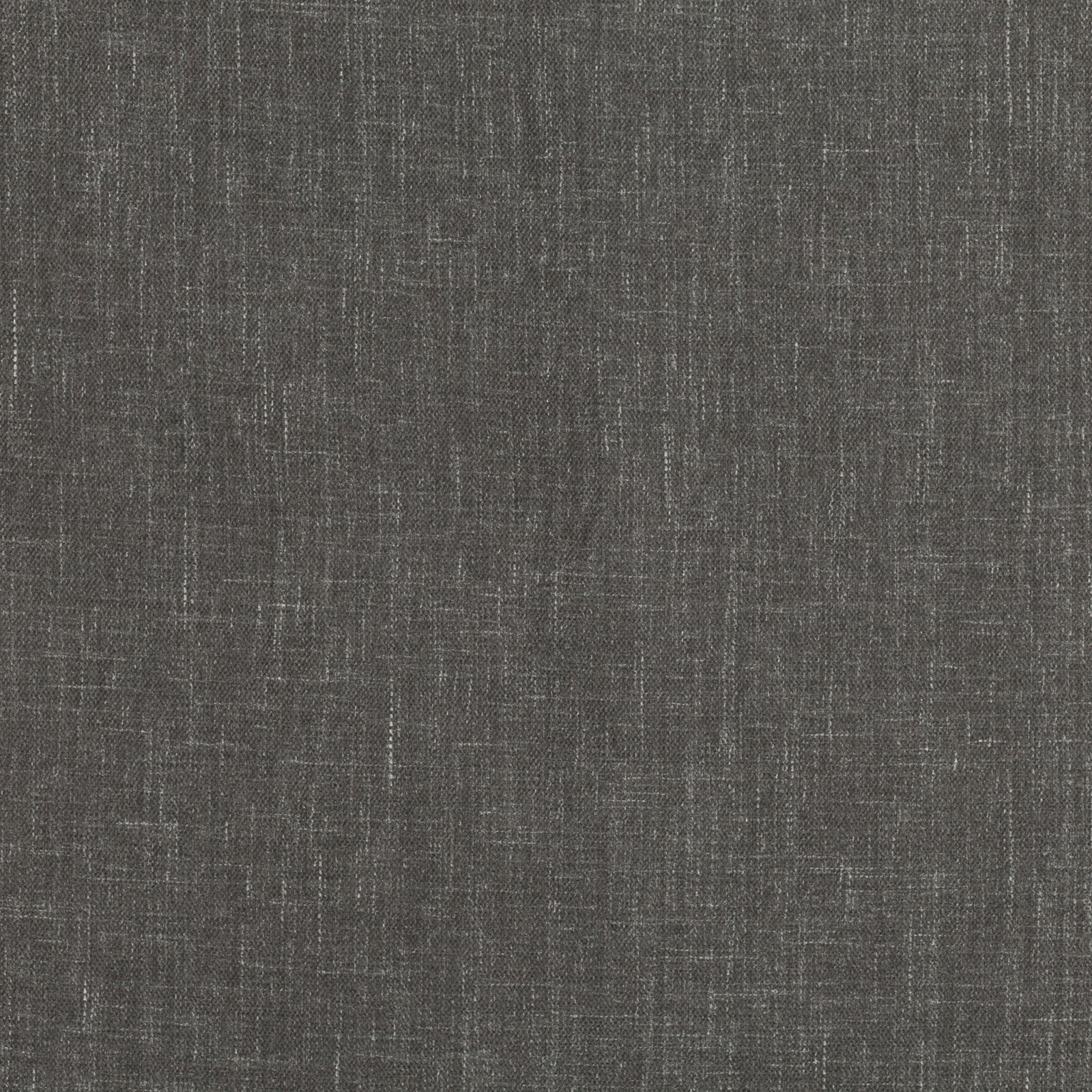Taupe-grey Rio Driftwood fabric showing a fine, softly varied crosshatch weave