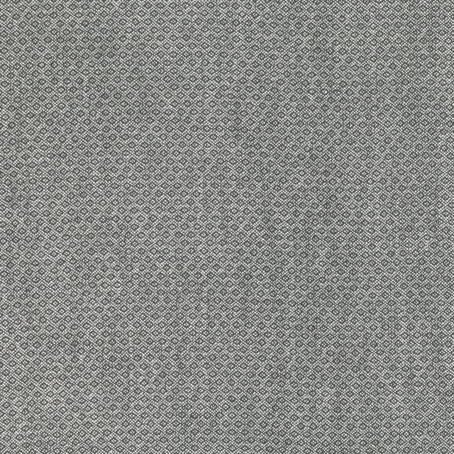 Cool gunmetal-grey fabric with a dense miniature diamond-cluster weave