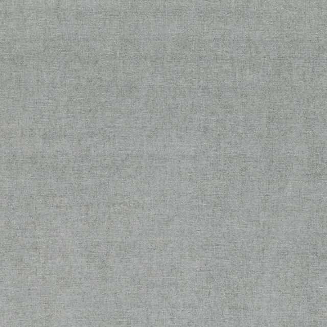 Close-up of cool dove-grey woven fabric with a soft green-grey cast.