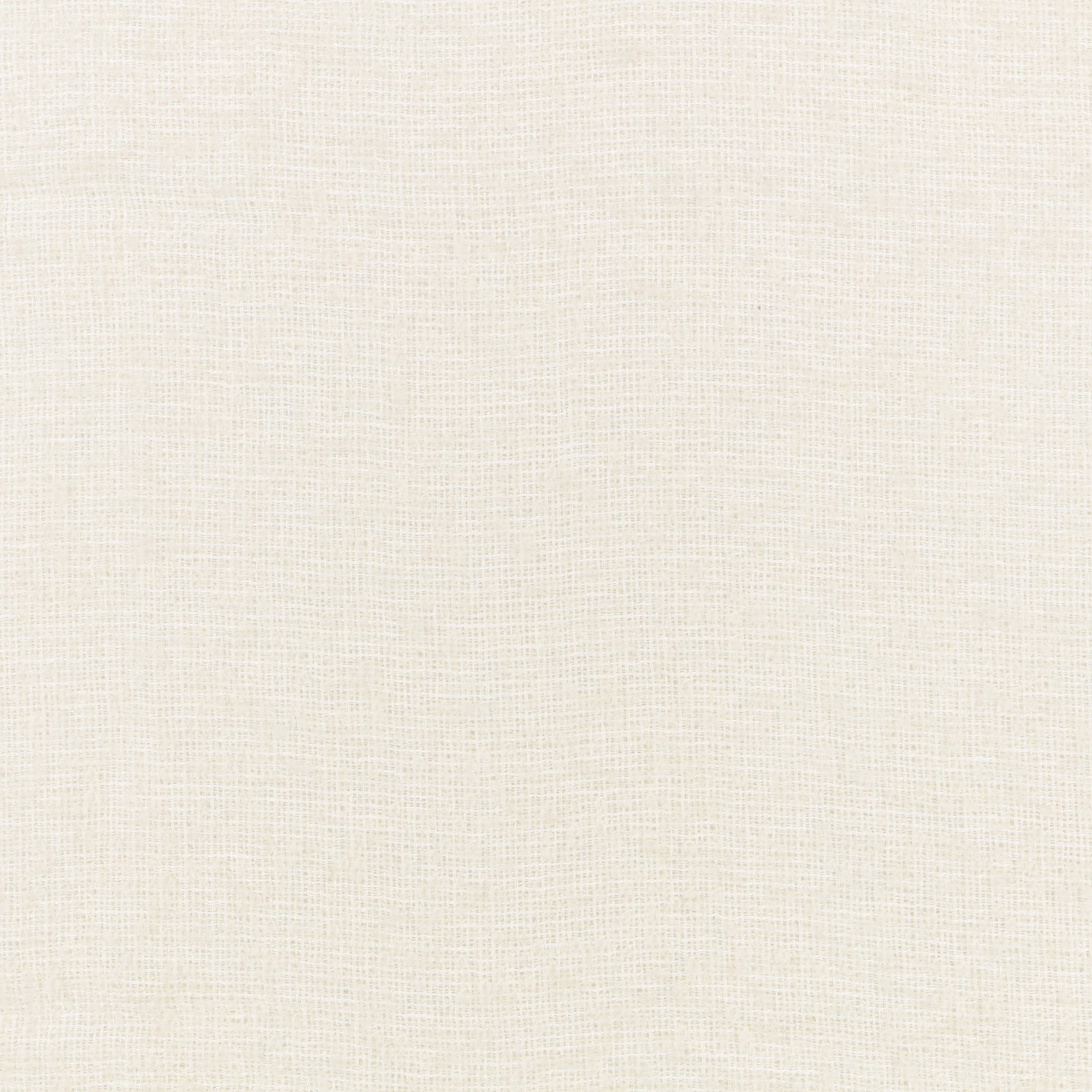 Pale ivory Cirrus Snow swatch showing a delicate, even plain weave