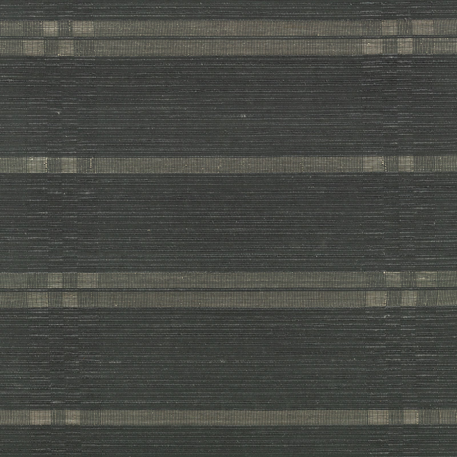 Deep indigo-grey wallcovering with fine striations and irregular horizontal bands