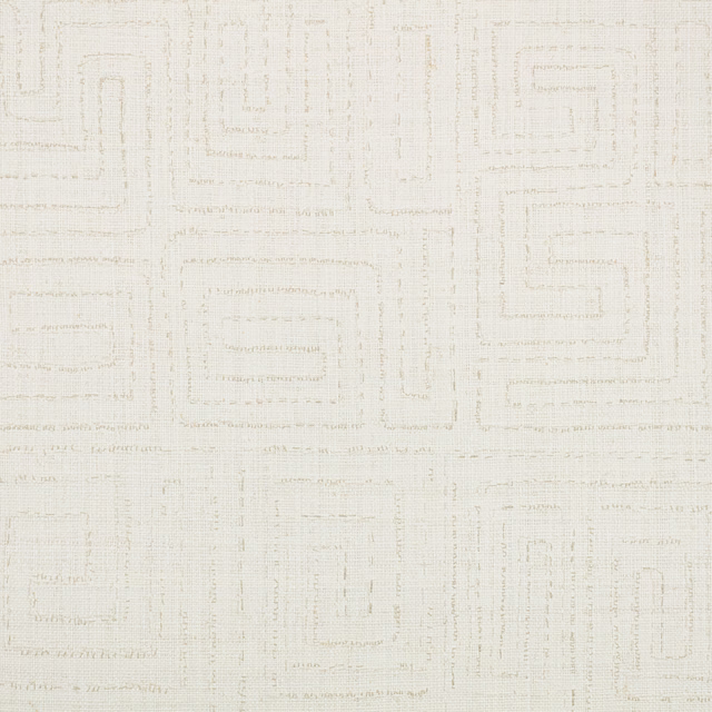 Alabaster cream wallpaper with faint distressed rectangular geometric lines and subtle gridded texture