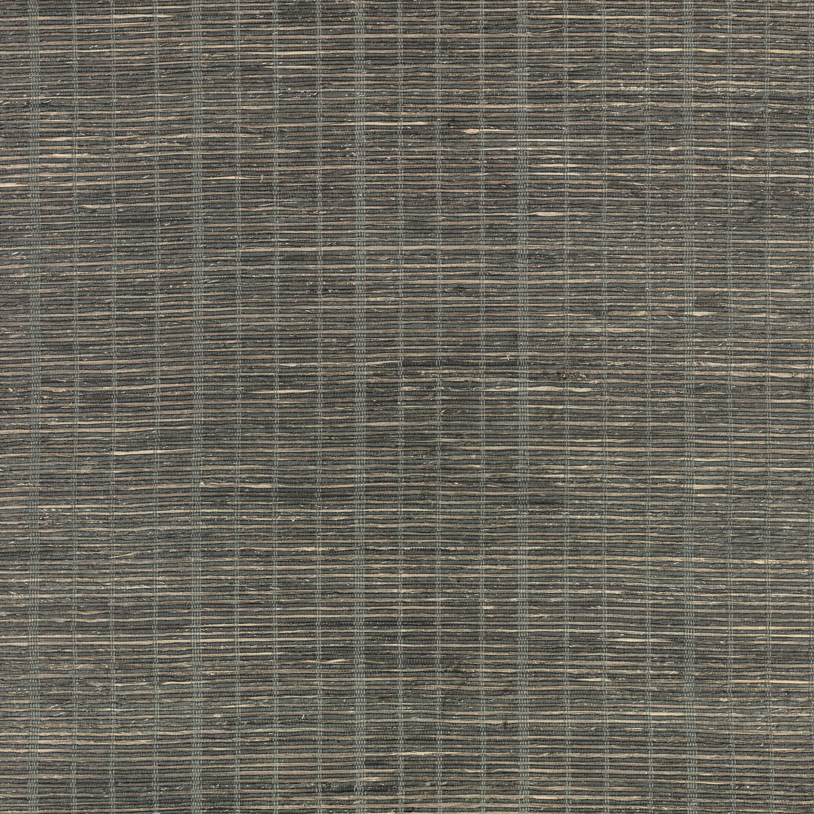 Deep indigo blue-grey wallpaper with fine taupe grid lines and layered striations