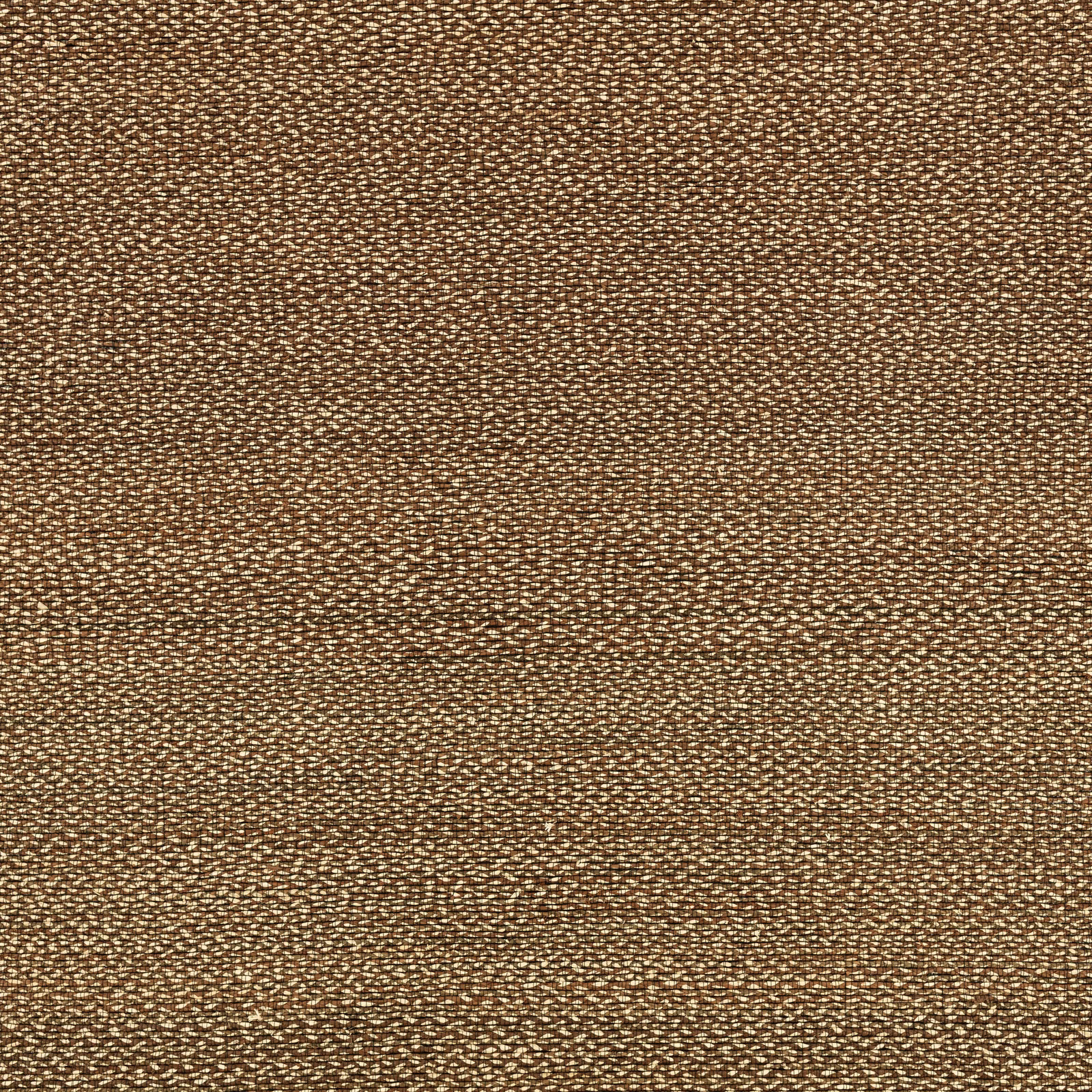 Close-up of warm bark brown wallpaper with a fine, tightly plaited woven texture