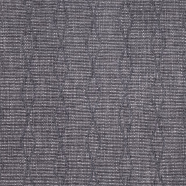 Smoky grey-amethyst woven swatch with fine vertical organic striations