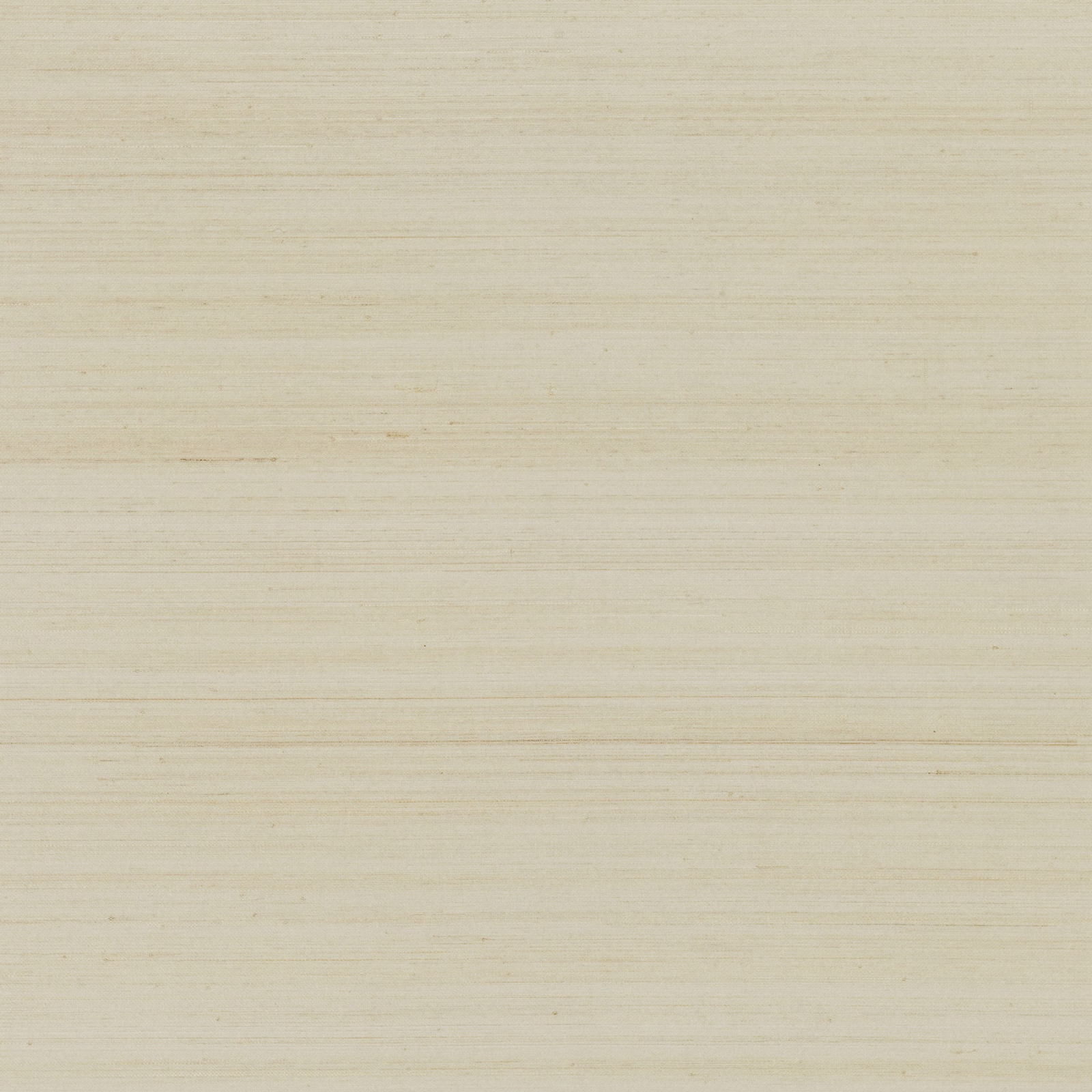Pale alabaster grasscloth wallpaper with fine horizontal lines and subtle beige variation