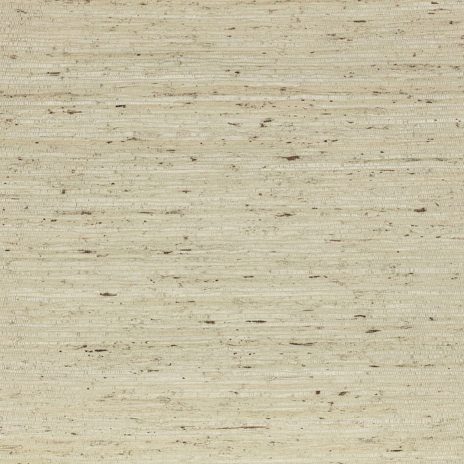 Pale celadon grasscloth texture with fine horizontal lines and scattered dark flecks