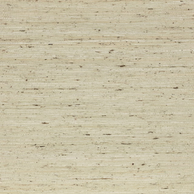 Pale celadon grasscloth texture with fine horizontal lines and scattered dark flecks