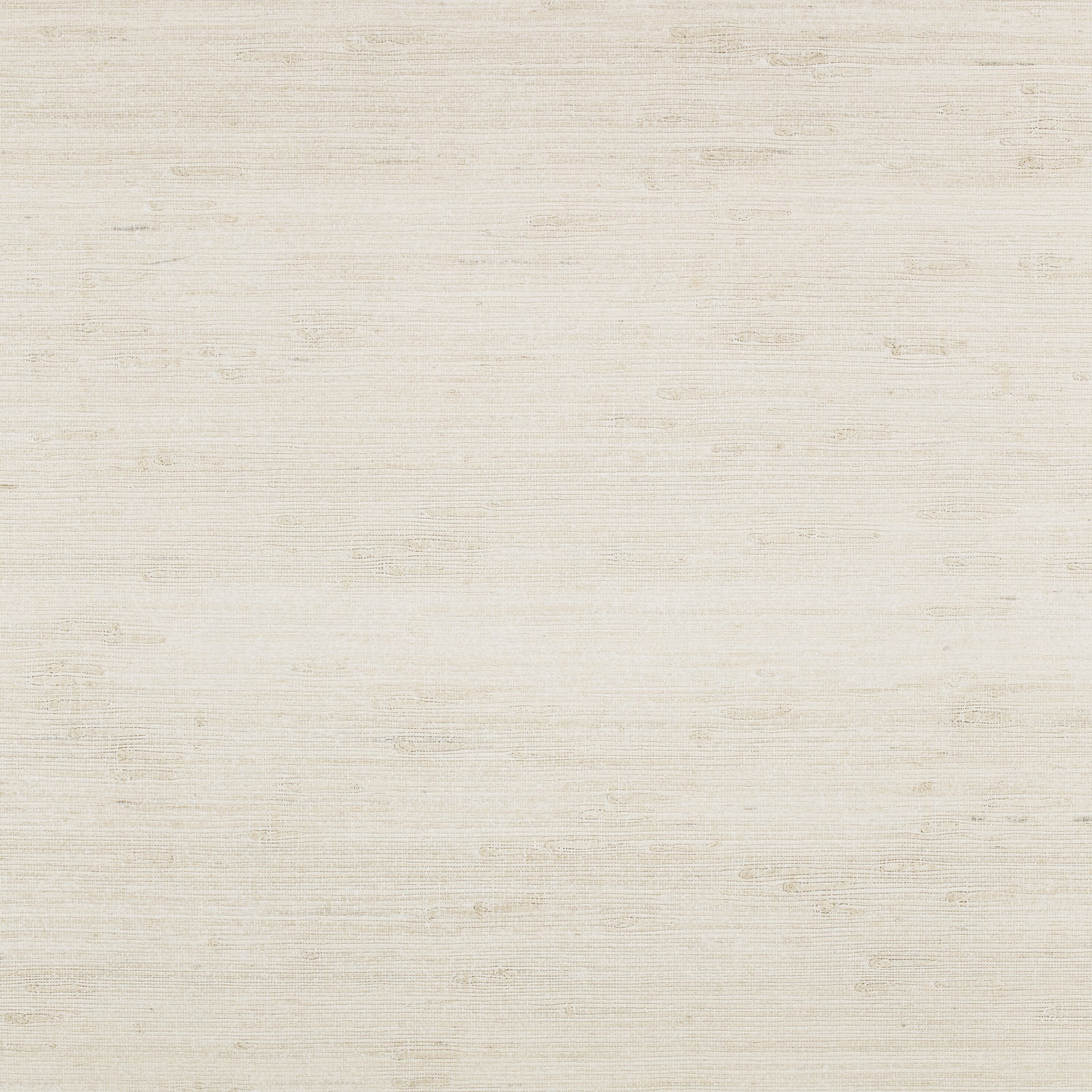 Pale whitewash cream wallpaper with fine horizontal grasscloth striations and subtle tonal variation