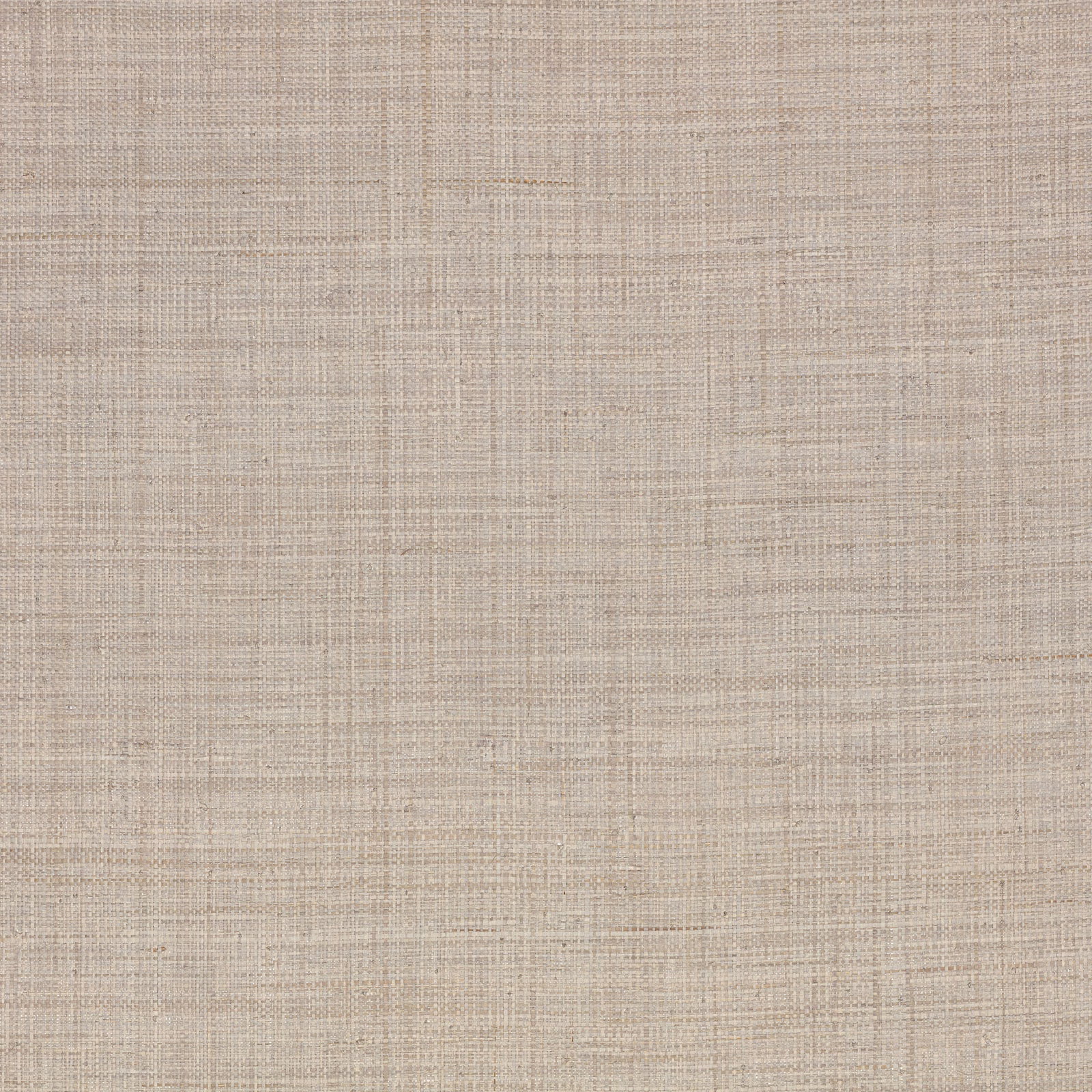 Powder beige grasscloth wallpaper with fine horizontal and vertical woven striations