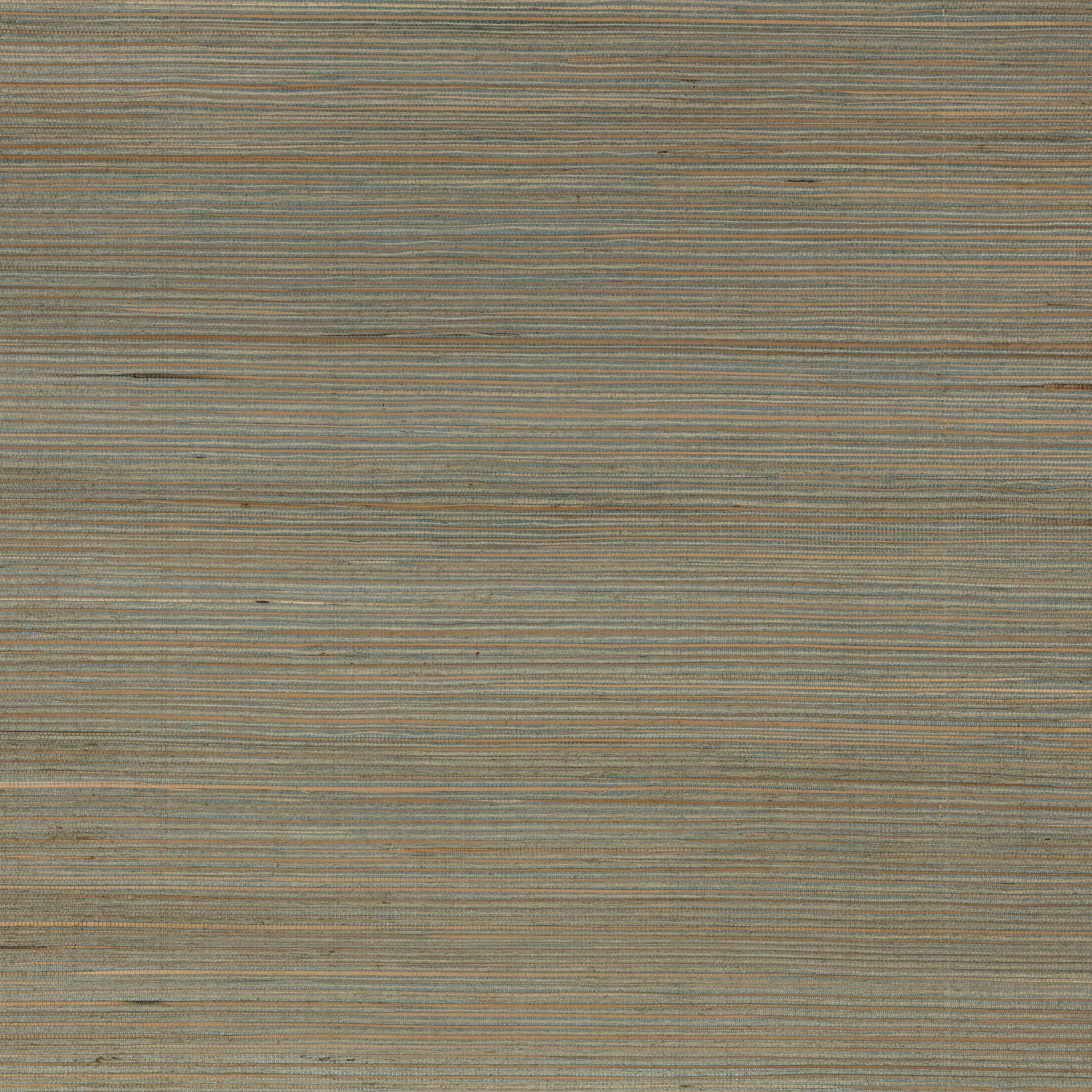 Fine horizontal grasscloth texture in muted French grey with taupe and earthy threads