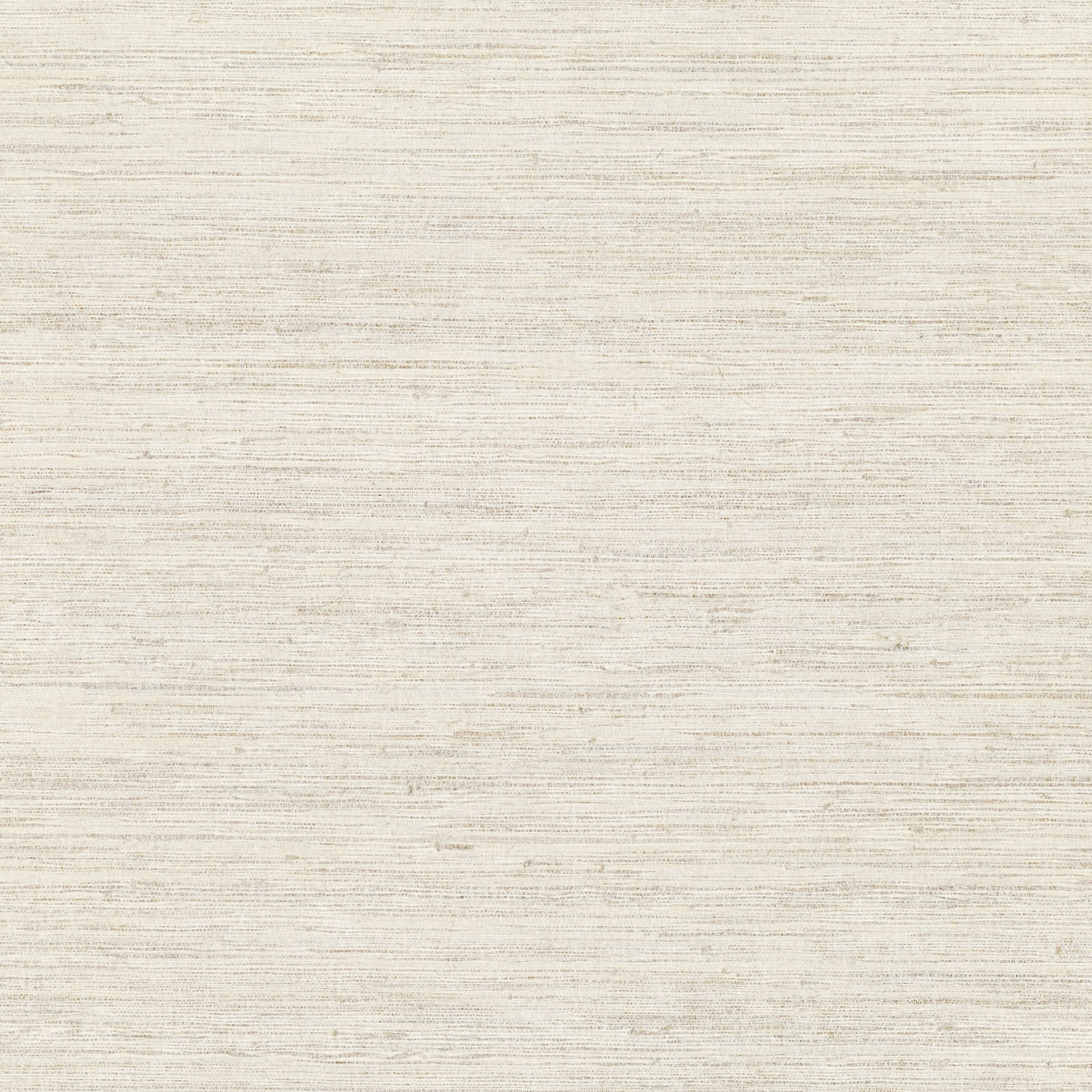 Warm ivory grasscloth wallpaper with fine horizontal beige and grey fibre striations