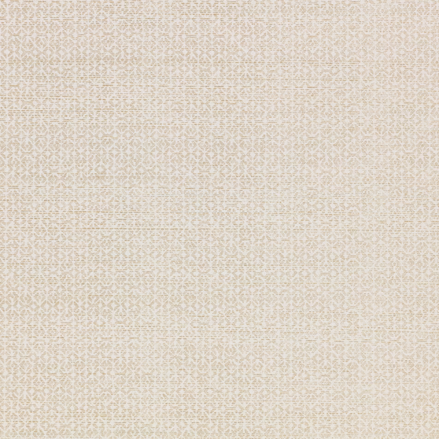 Pale alabaster wallpaper showing a fine ivory geometric lattice over subtle surface texture