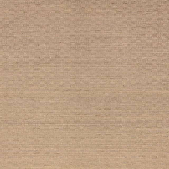 Warm parchment wallpaper with tiny woven rectangular marks and subtle horizontal grain