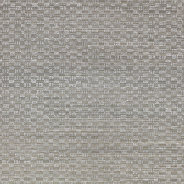 Muted sepia taupe wallpaper with small woven-look rectangular grid texture