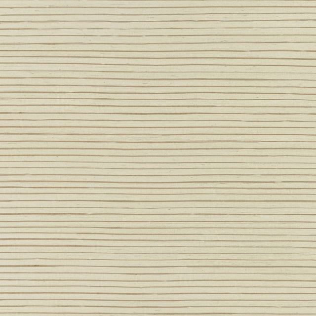 Pale celery-green grasscloth wallpaper with fine uneven horizontal striations