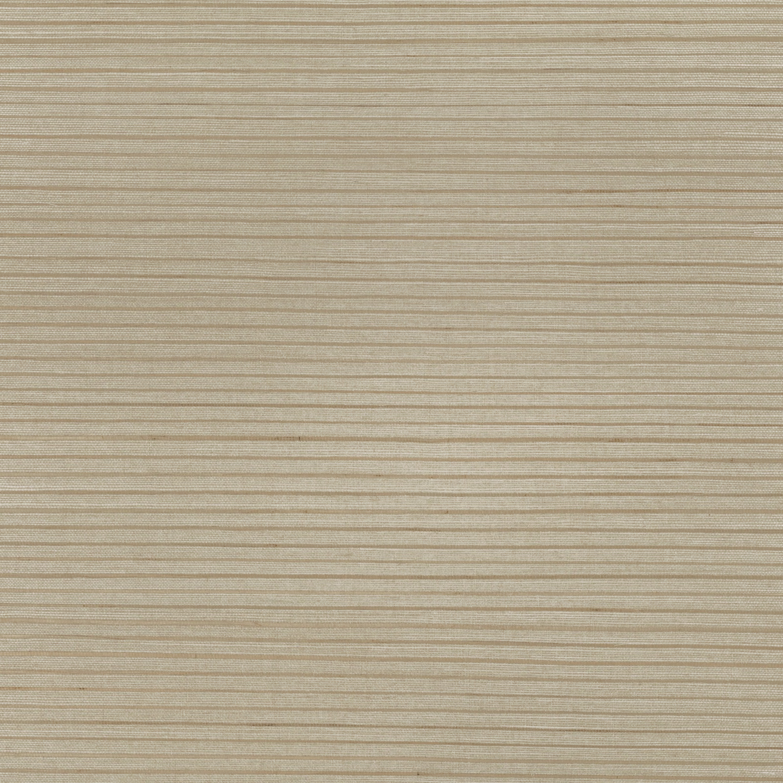 Pale parchment-beige grasscloth wallpaper with fine horizontal striations and subtle tonal variation