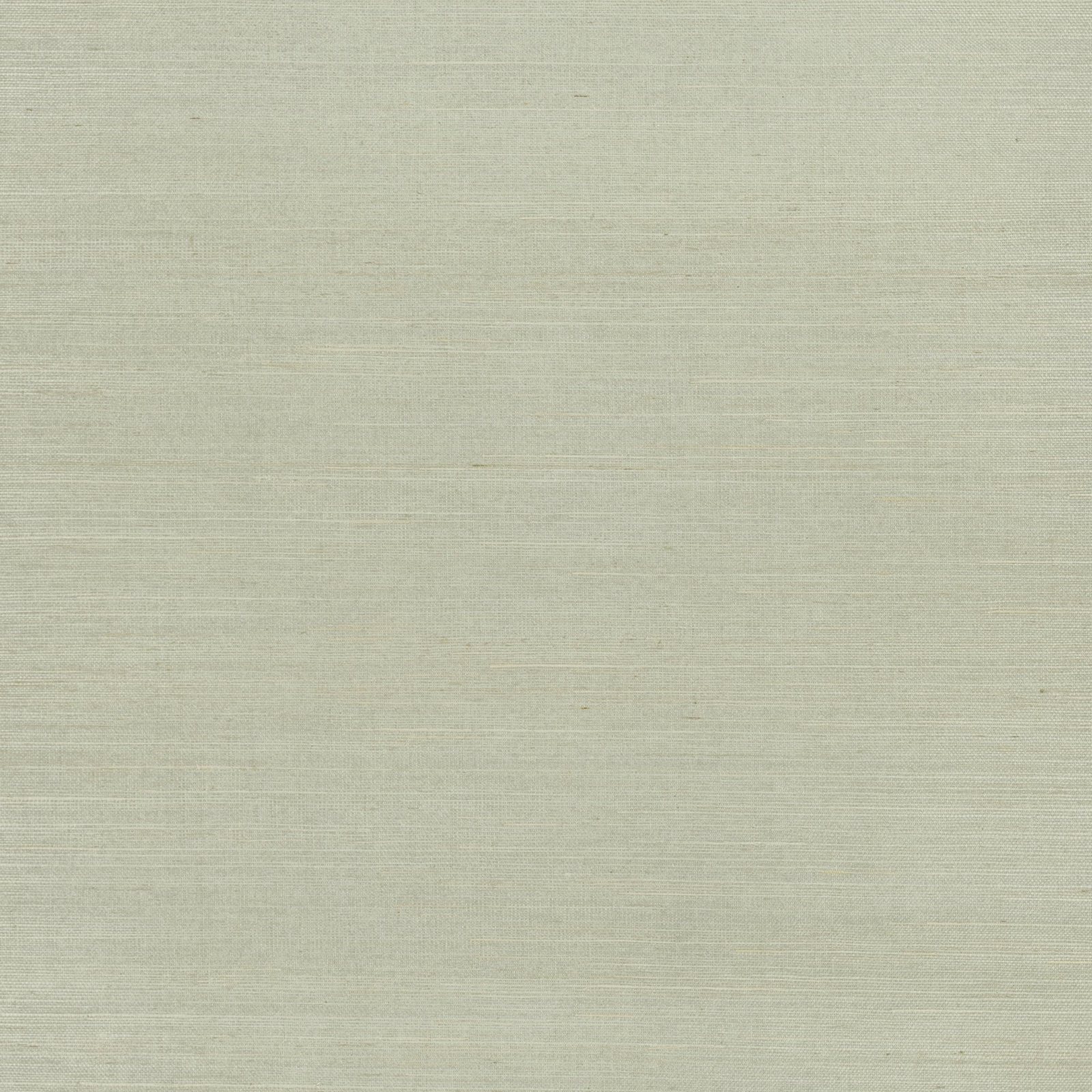 Pale celadon green wallpaper with fine horizontal striations and subtle sisal-like texture