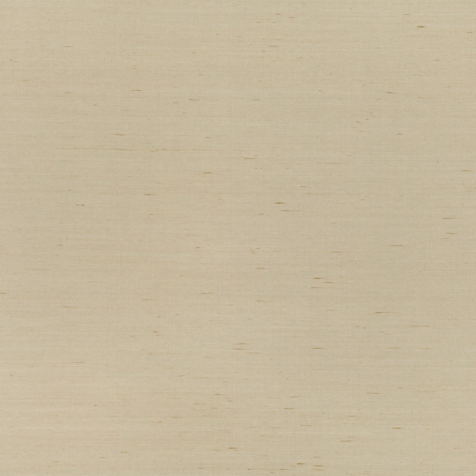 Pale stone-beige grasscloth wallpaper with fine horizontal slubs and woven texture
