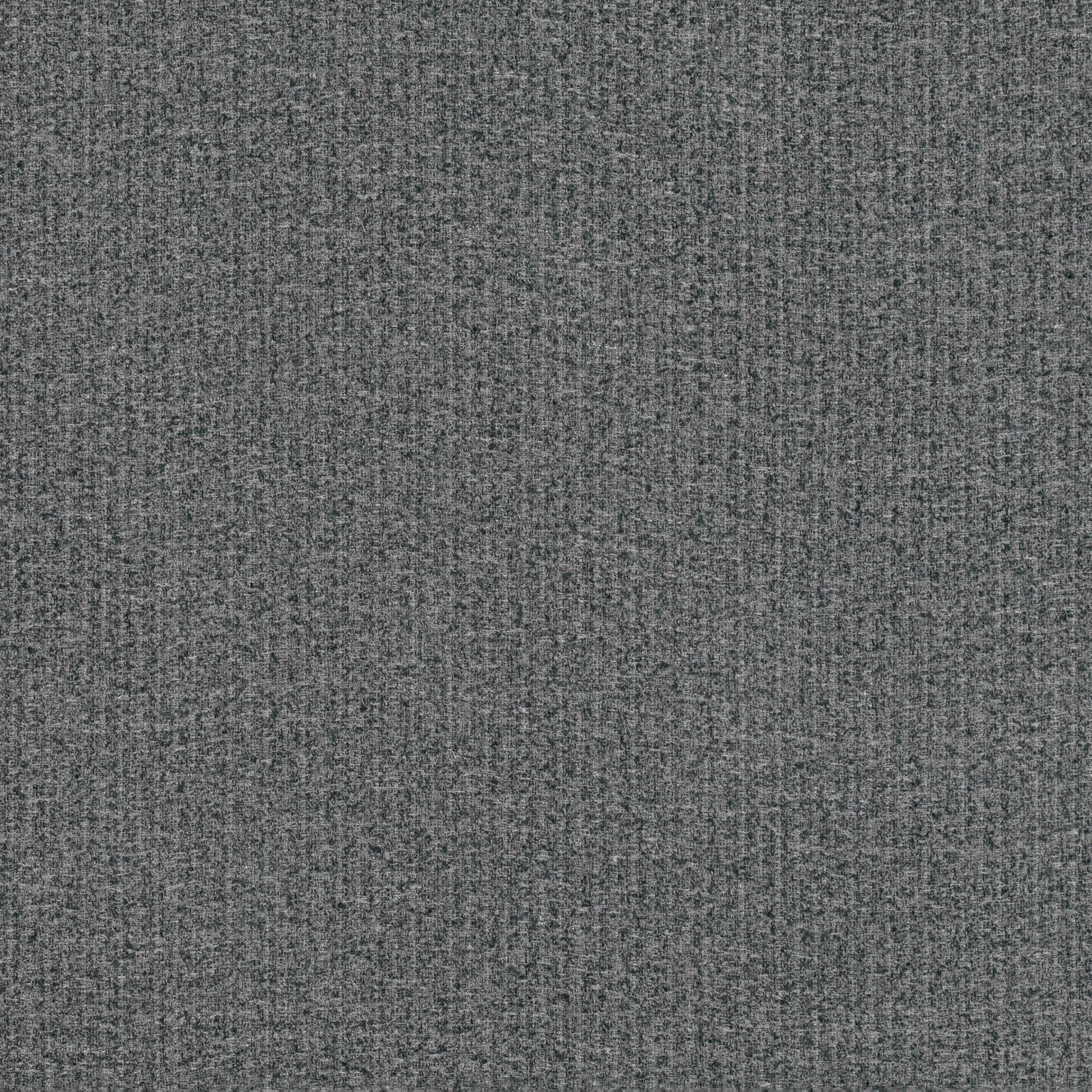Charcoal blue-grey woven fabric with fine vertical striations and a matte texture