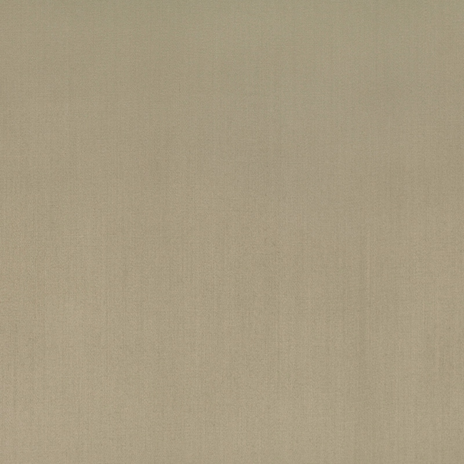 Muted brass taupe fabric with a fine plain weave and soft vertical striation