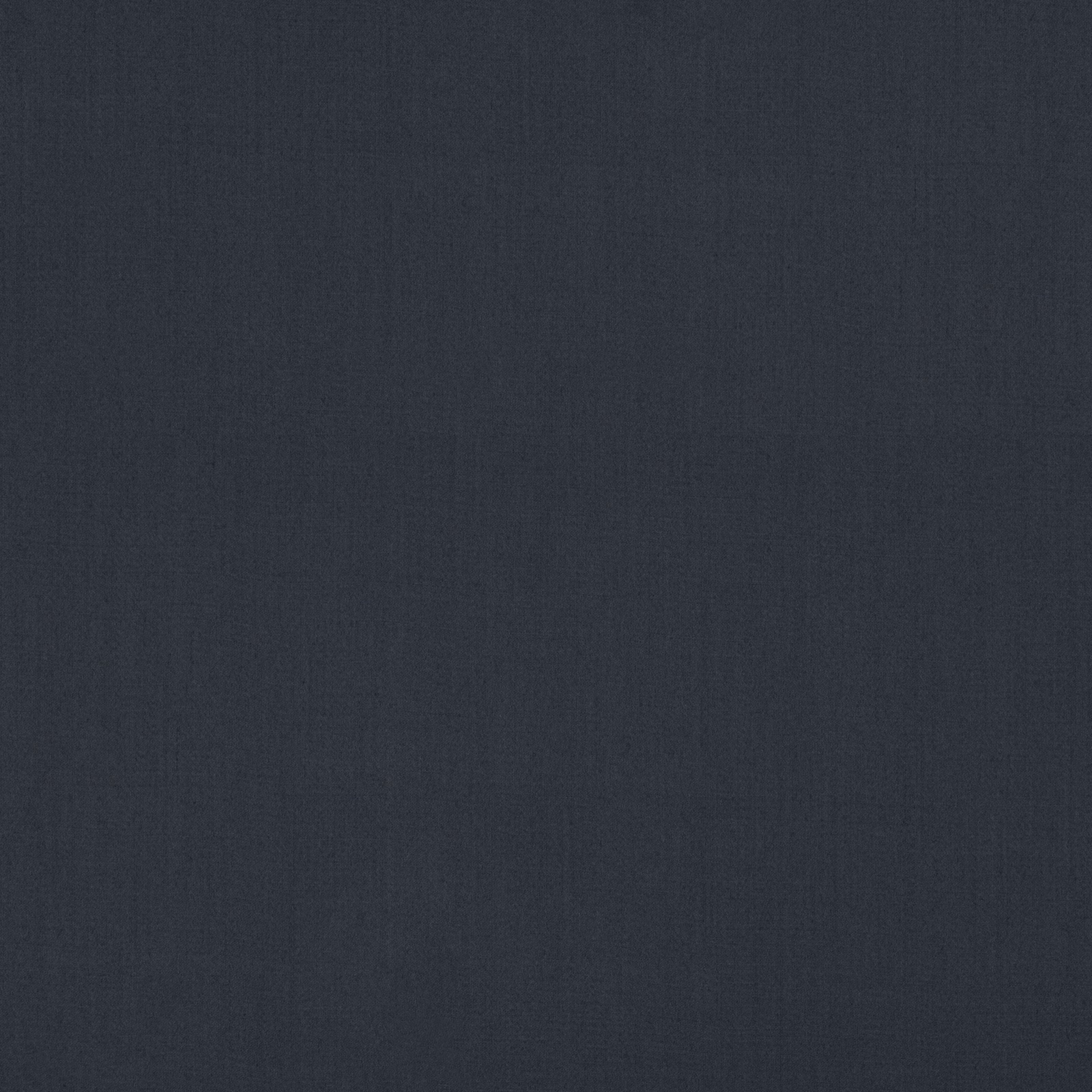 Deep blue-charcoal plain weave with subtle vertical texture and a matte finish